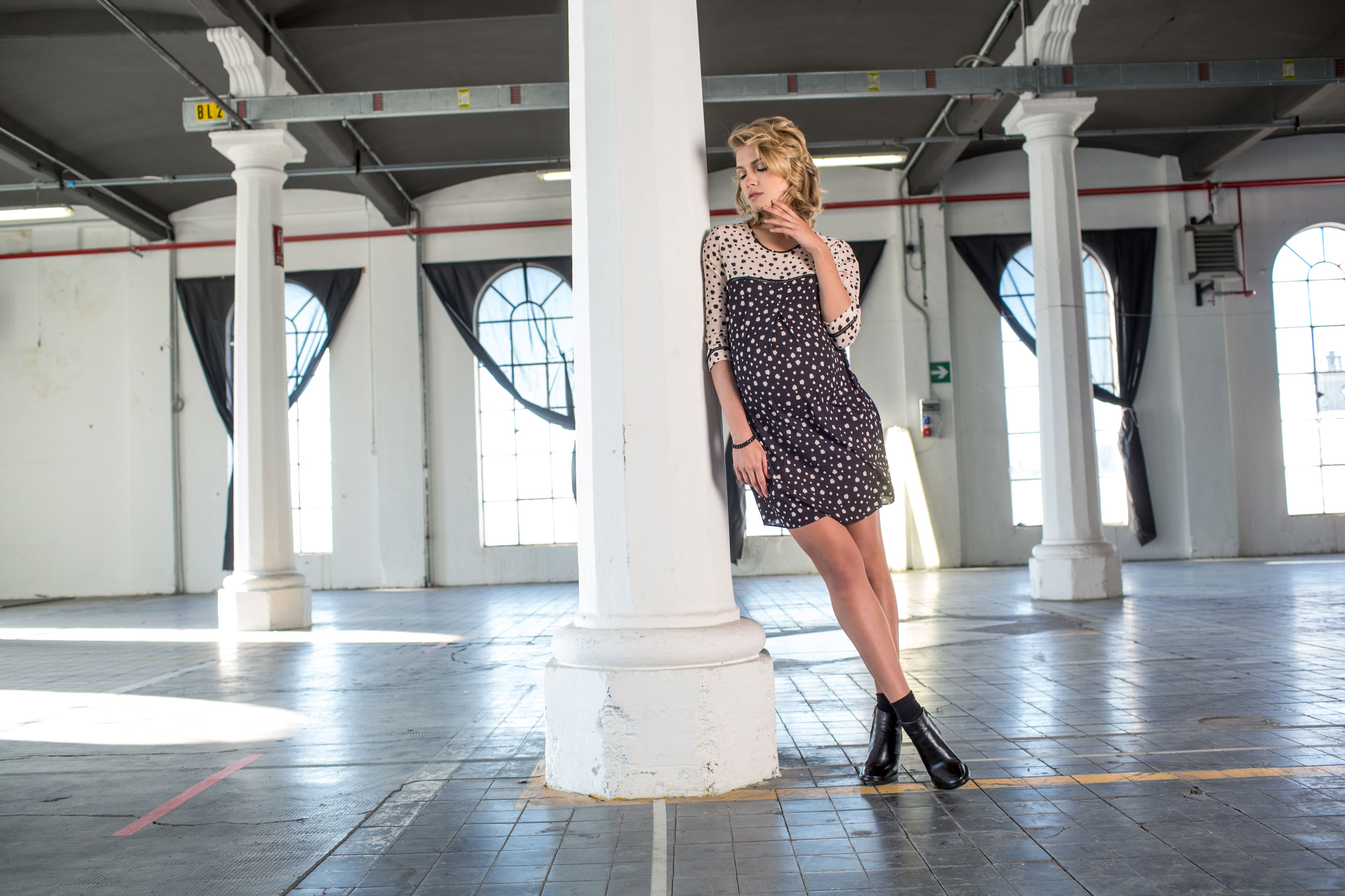 attesa maternity dress