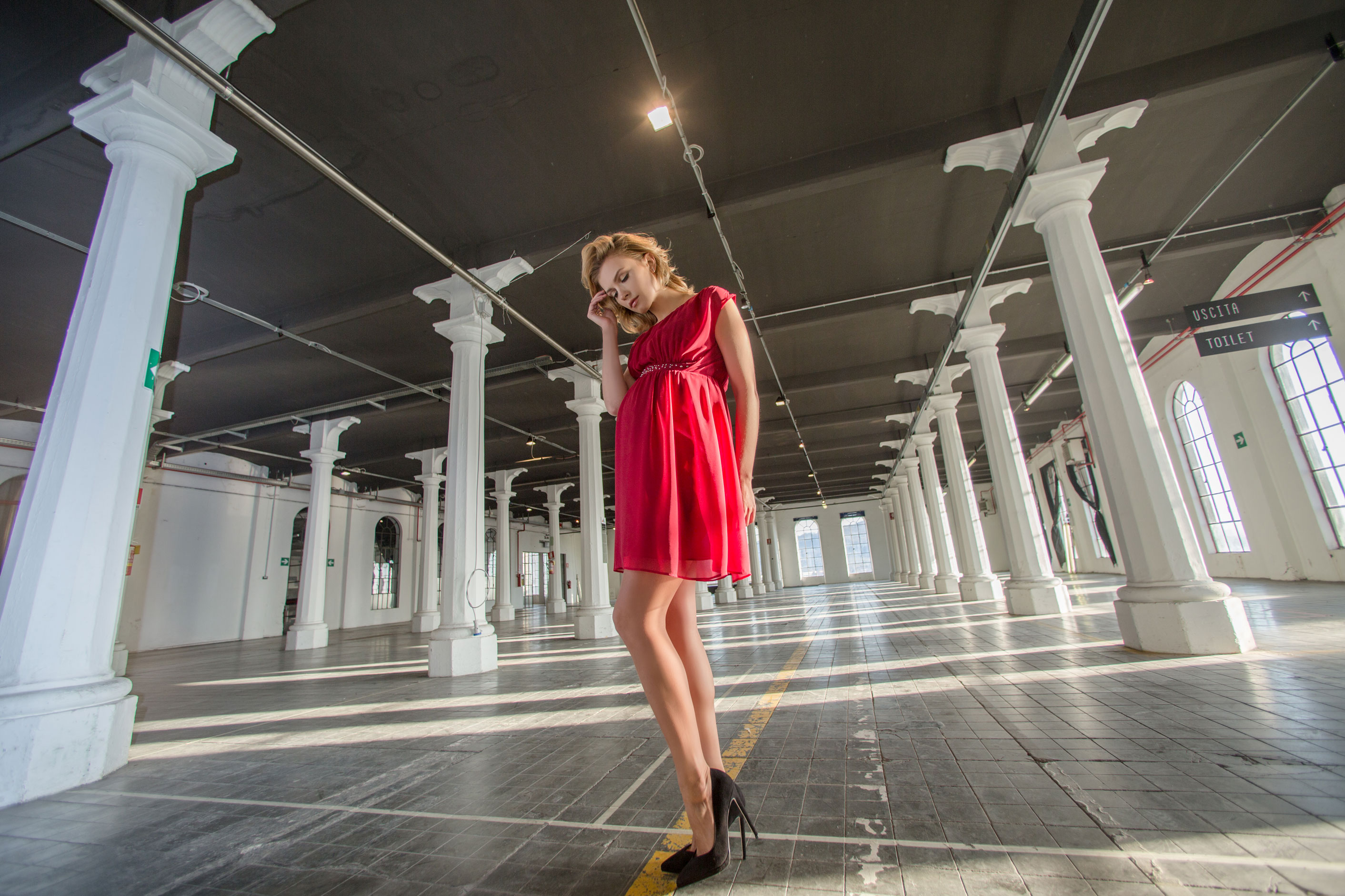 attesa maternity dress