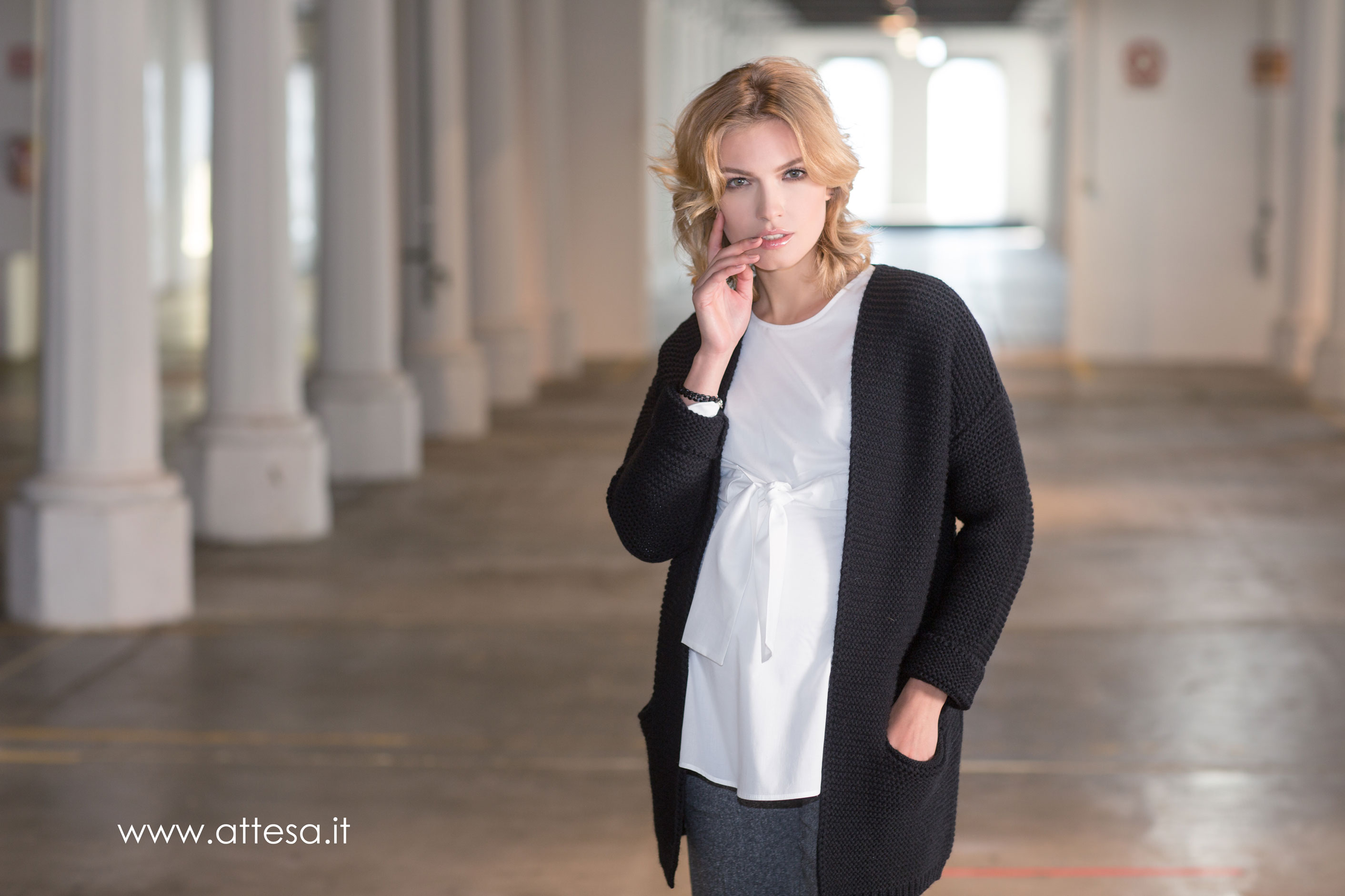 attesa maternity dress