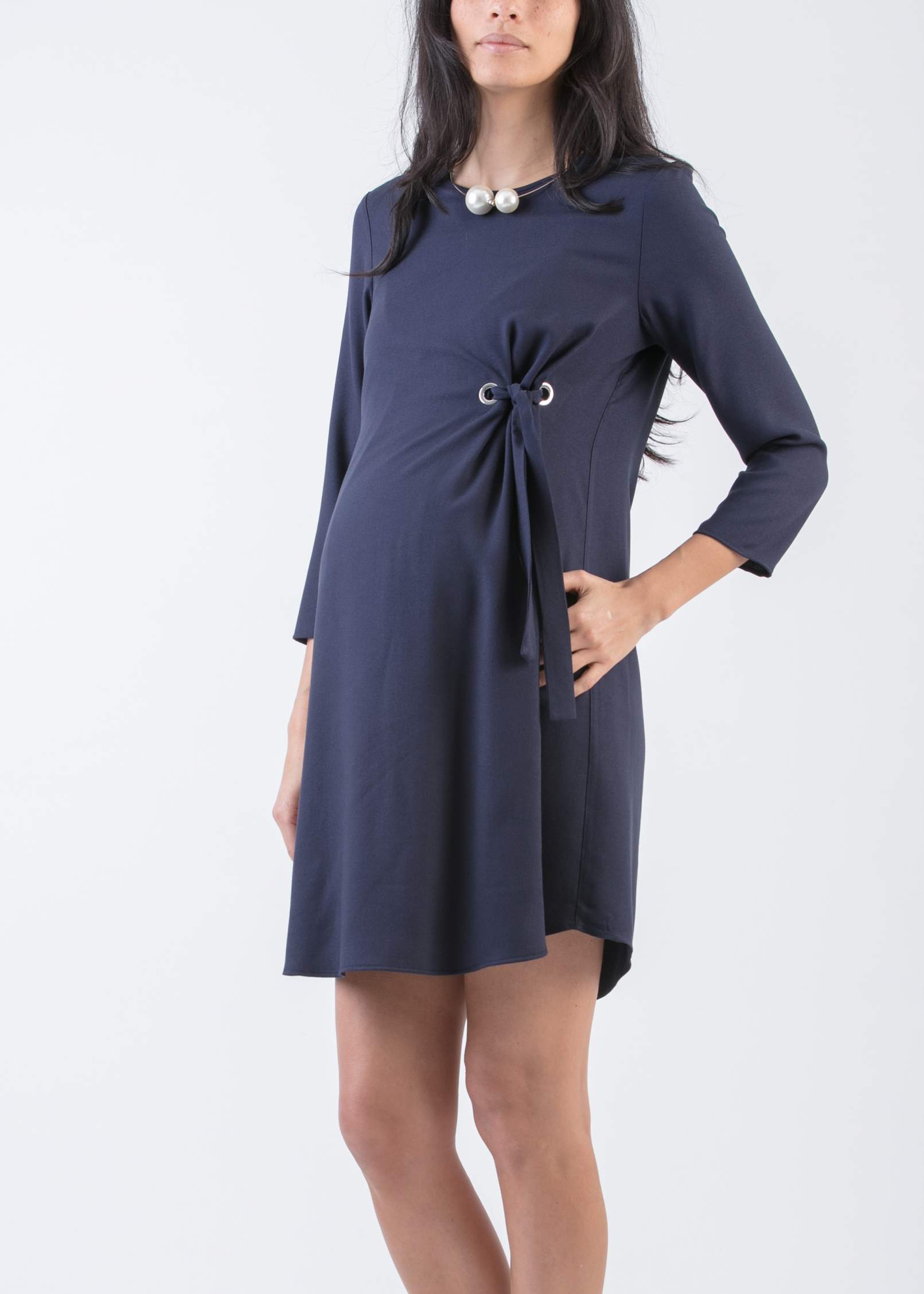 Abito Elegante Premaman Herzmutter Abito In Pizzo Premaman Abito Elegante Gravidanza Al