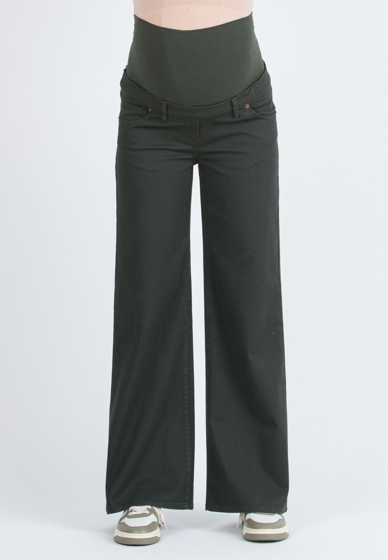 Attesa Maternity NOAH - Coloured Denim Maternity Palazzo Jeans