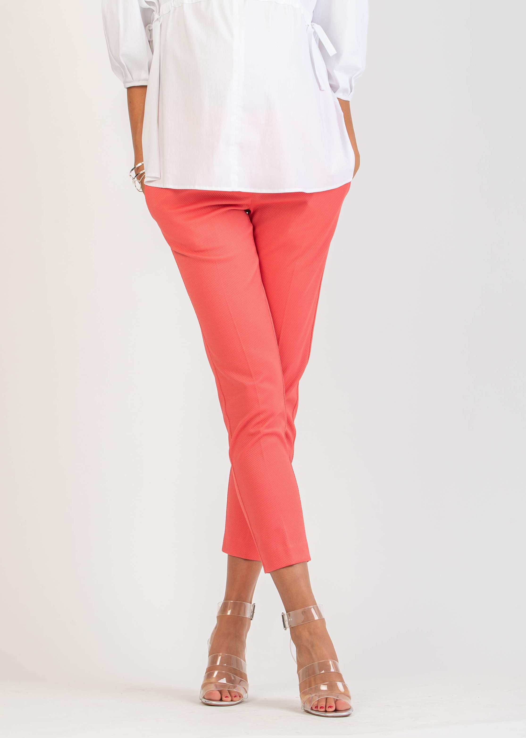 Pantaloni \u0026 Leggings - Pantalone Premaman a Sigaretta in Piqué | Attesa  Maternity