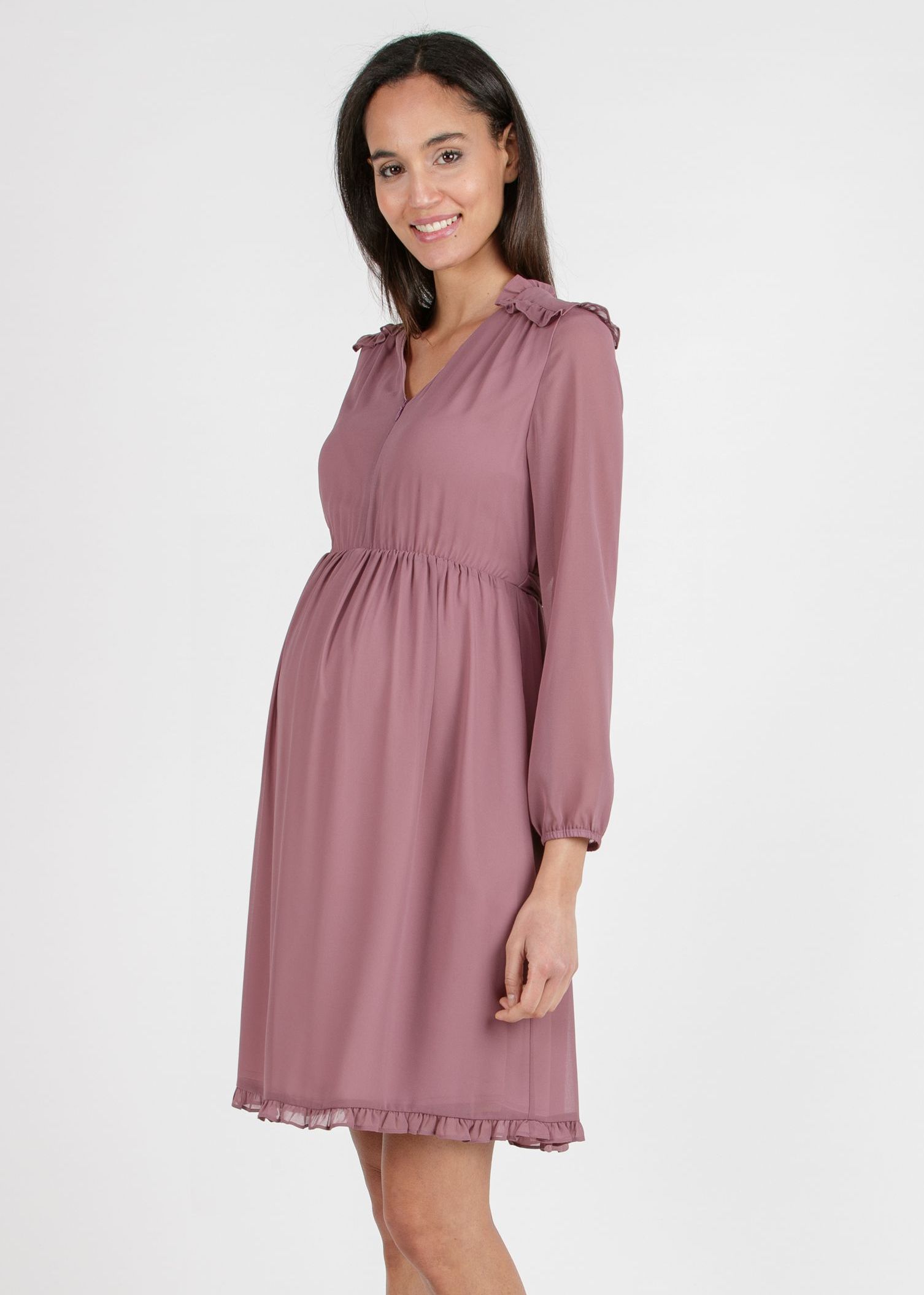 Vestito premaman allattamento da cerimonia a maniche corte- PartyLook
