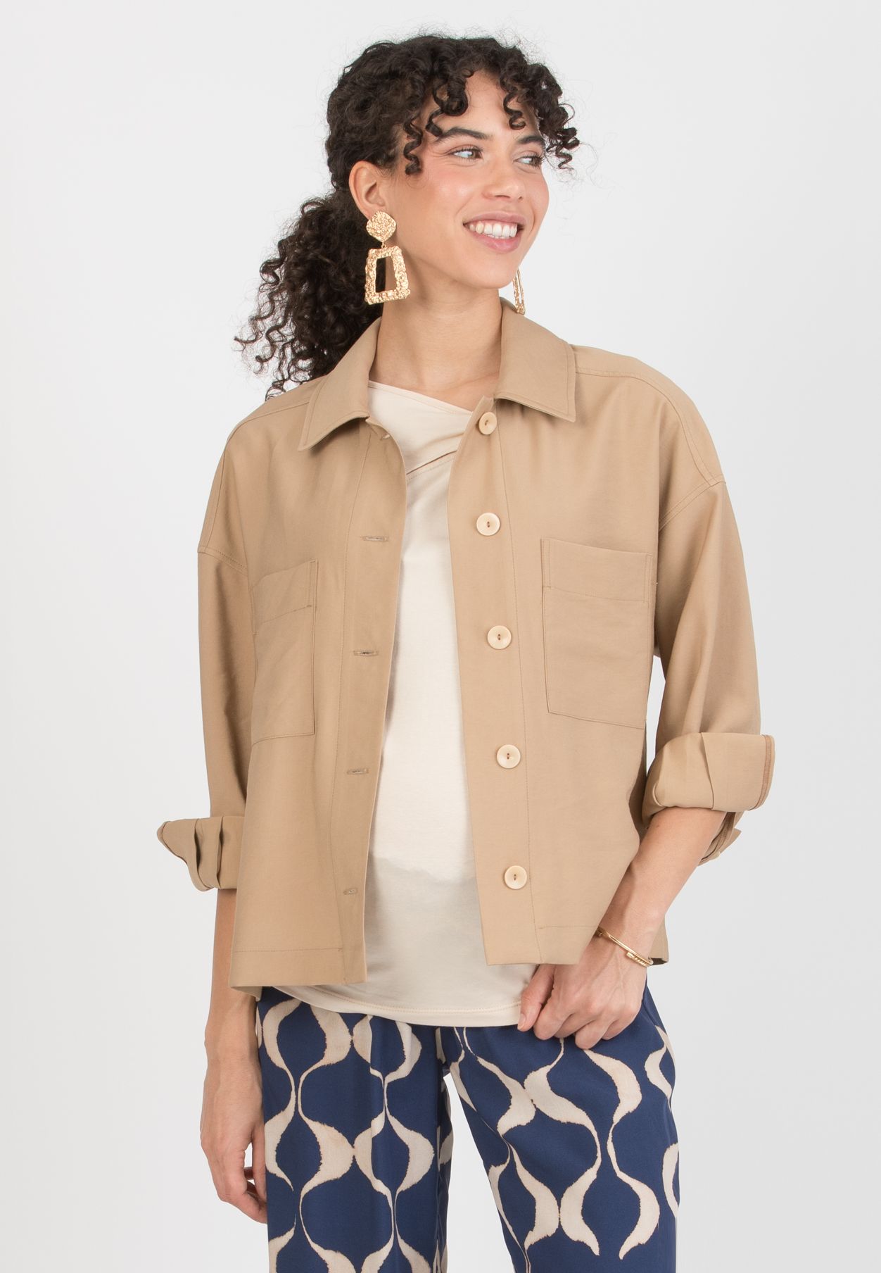 Attesa Maternity NINA - Viscose Maternity Jacket/Shirt